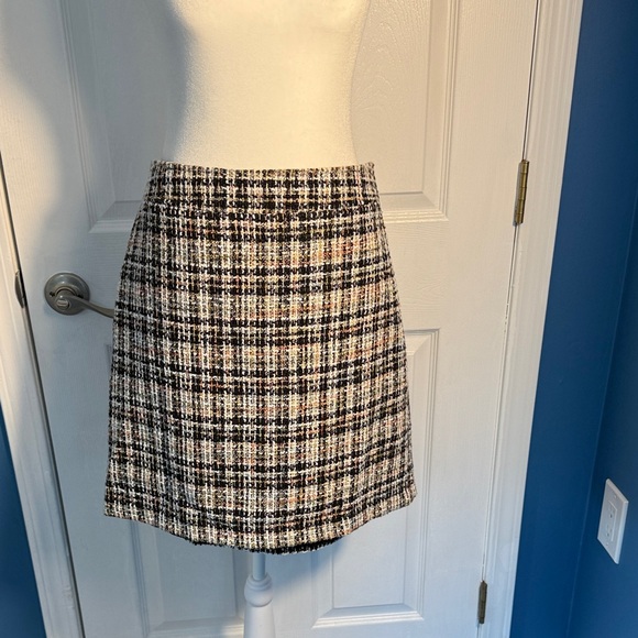 LOFT Dresses & Skirts - LOFT Multicolor Plaid A-Line Skirt